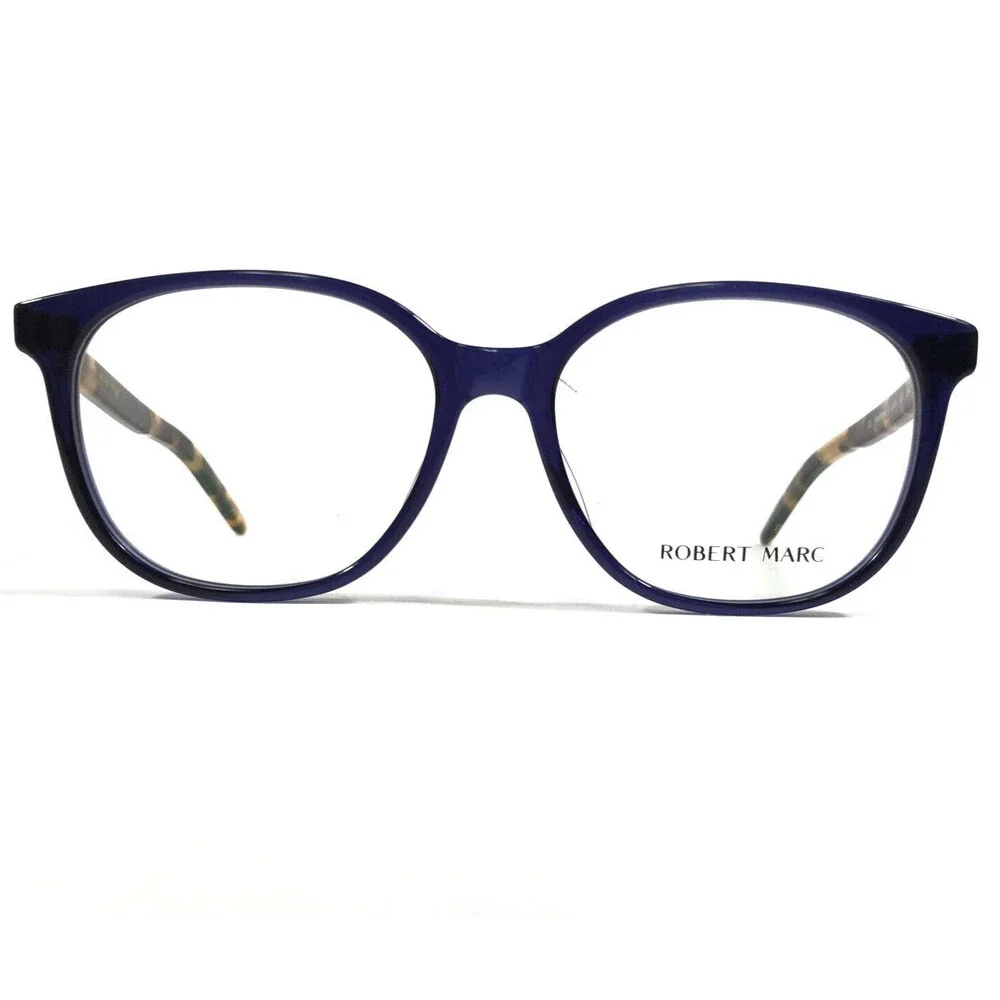 Robert Marc Eyeglasses Frames 860 294 Blue Tortoise Square Full Rim 50-16-140